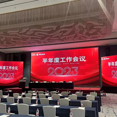 Enhancing Hotel Conference Events With The FR Series Rental LED Display From MileStrong